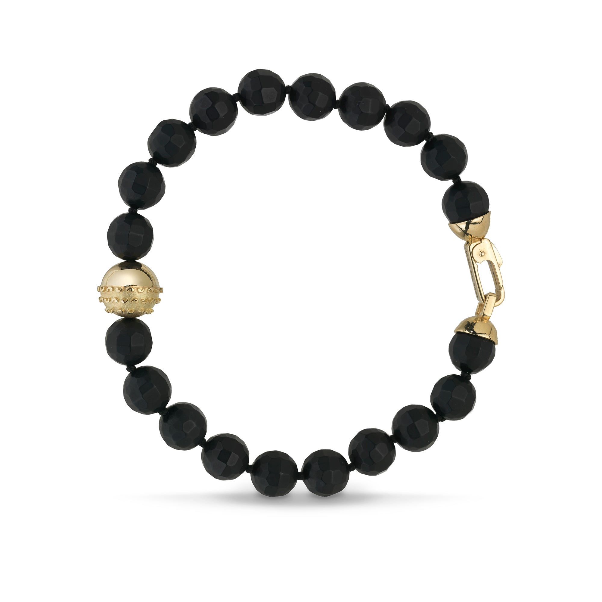 Multi Strand Black Spinel Bracelet – Dandelion Jewelry